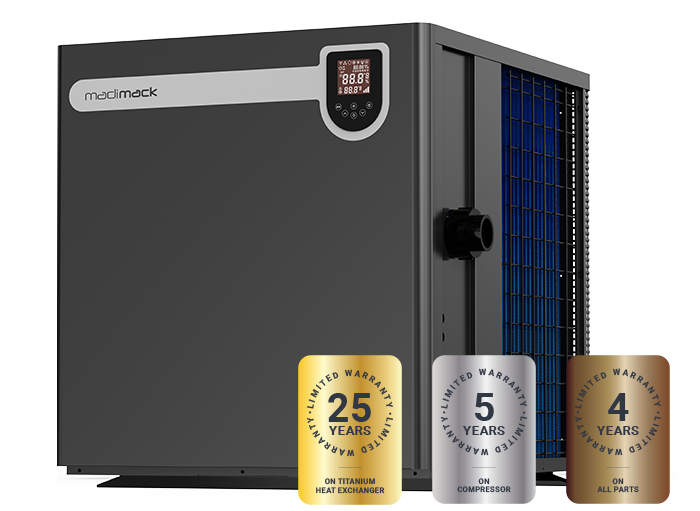 MADIMACK InverMAC Pool Heating & Cooling  eclipse-plus-POWERFUL PERFORMANCE. EFFICIENT OPERATION. Enquire Now For 20% Off